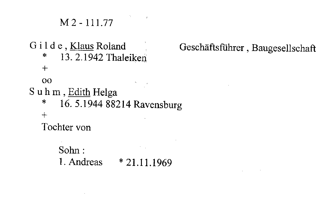 17 M2 111-77 Klaus Roland